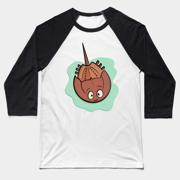 Horseshoe Crab Baseball T-Shirt by BETHANY BEACH